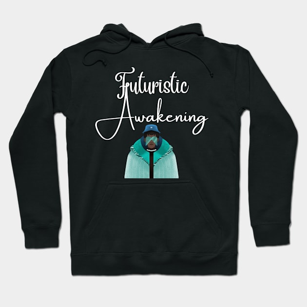 Futuristic Awakening Hoodie by johnnie2749